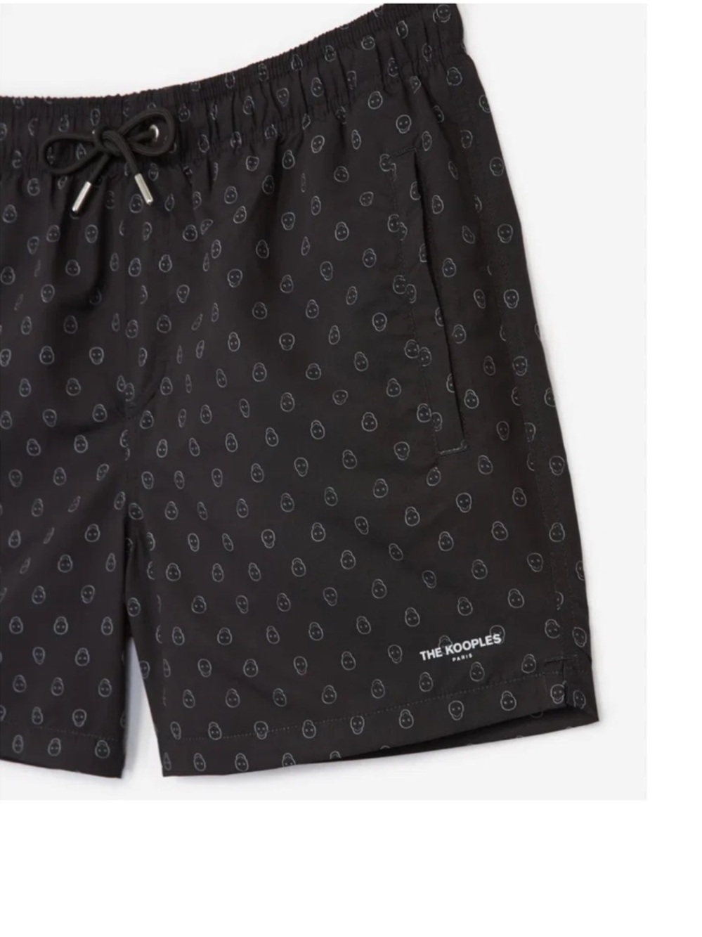 THE KOOPLES Skull Motif Swim Shorts